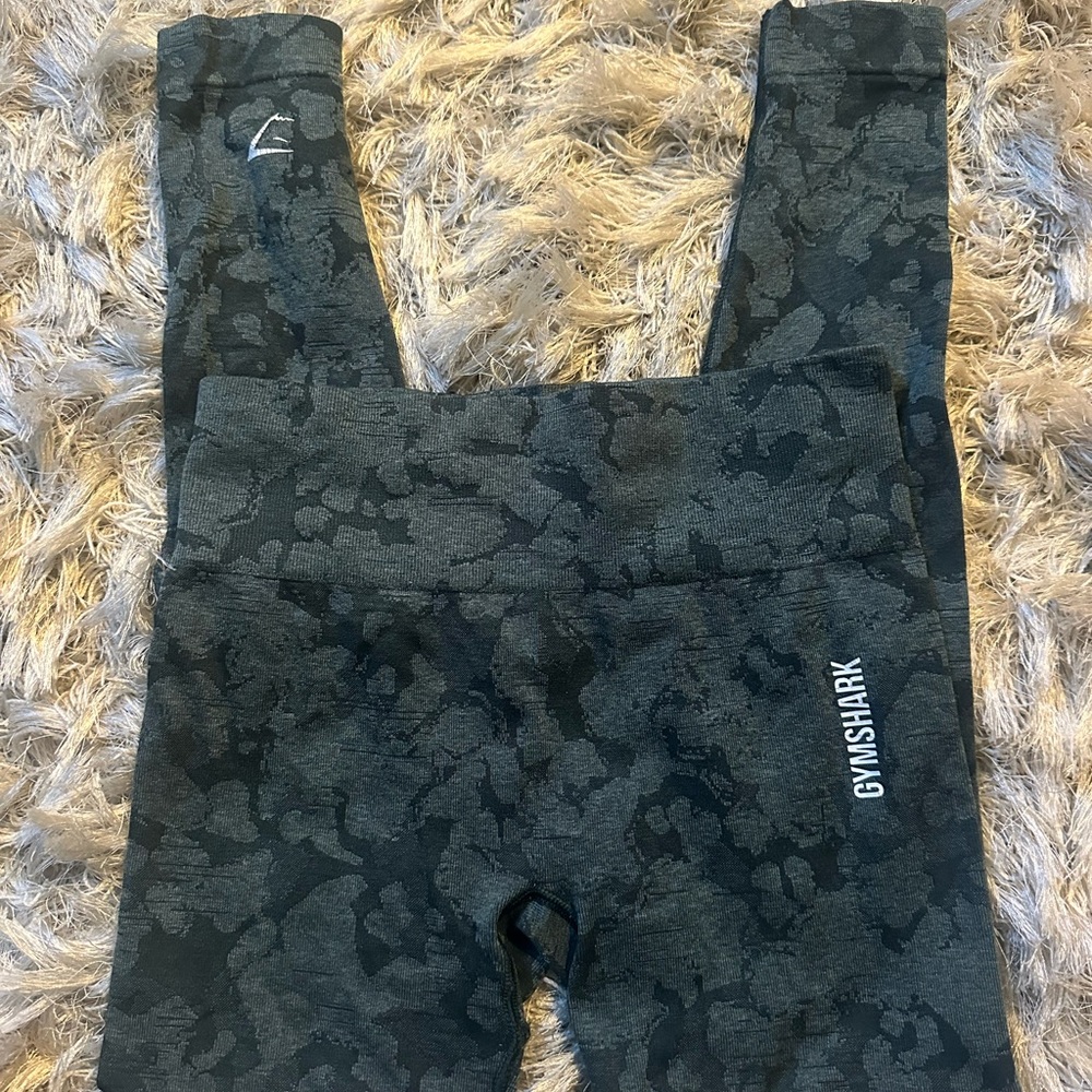 Gymshark Adapt Leggings - Green Camo